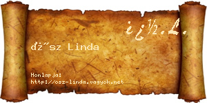 Ősz Linda névjegykártya